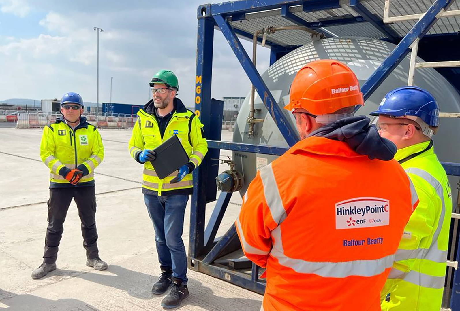 Tank training initiative supports safety culture for Hinkley Point C development